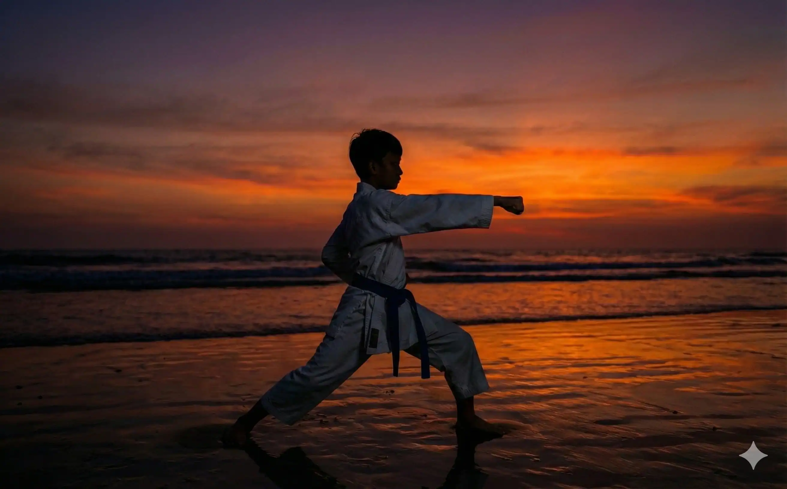 Taekwondo Action Hit